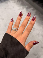 İnci Çengeli Taşlı Tasarım Ayarlanabilir Silver Yüzük