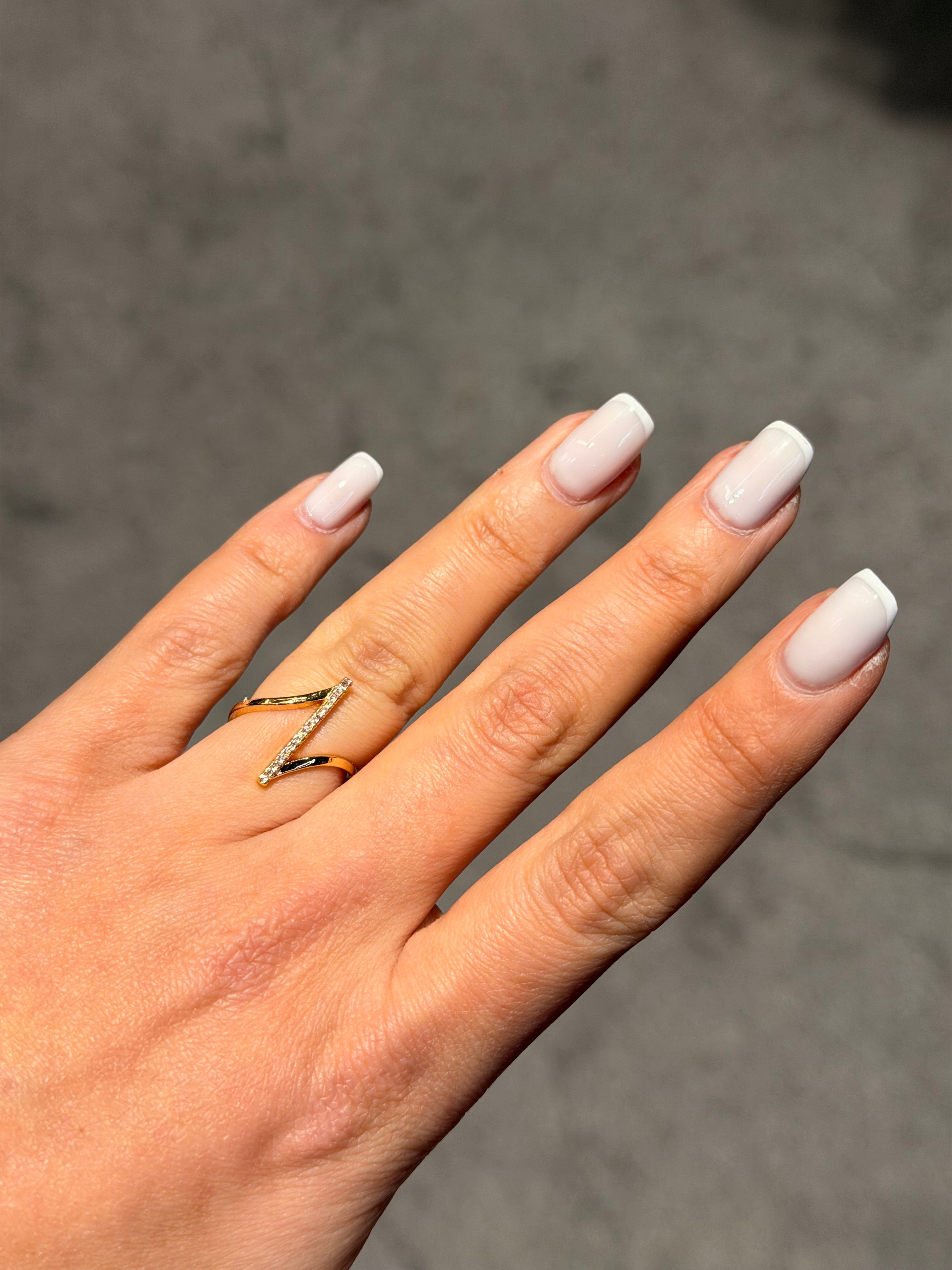 Modern Tasarım Ayarlanabilir Yüzük Gold Ürün ana görseli