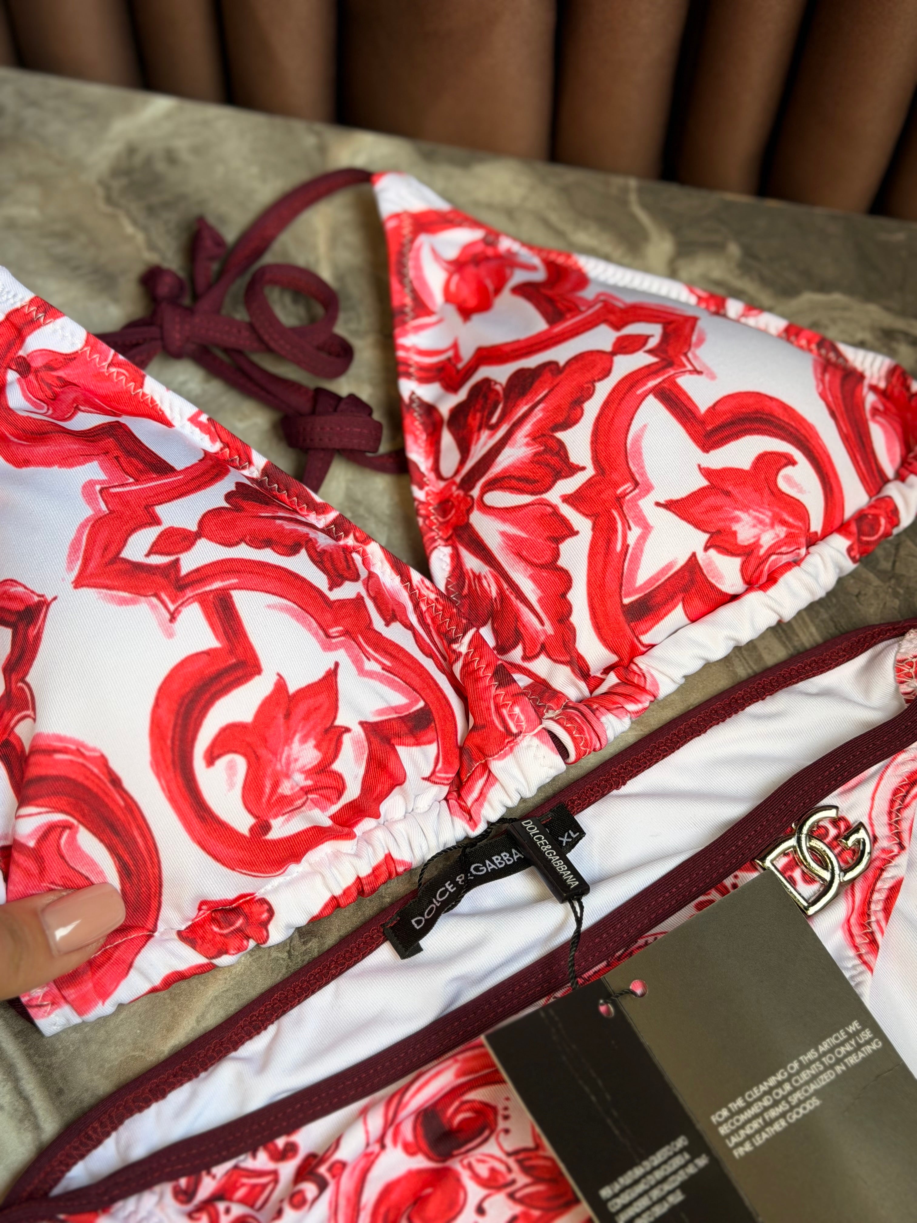 Desenli Marka Bikini
