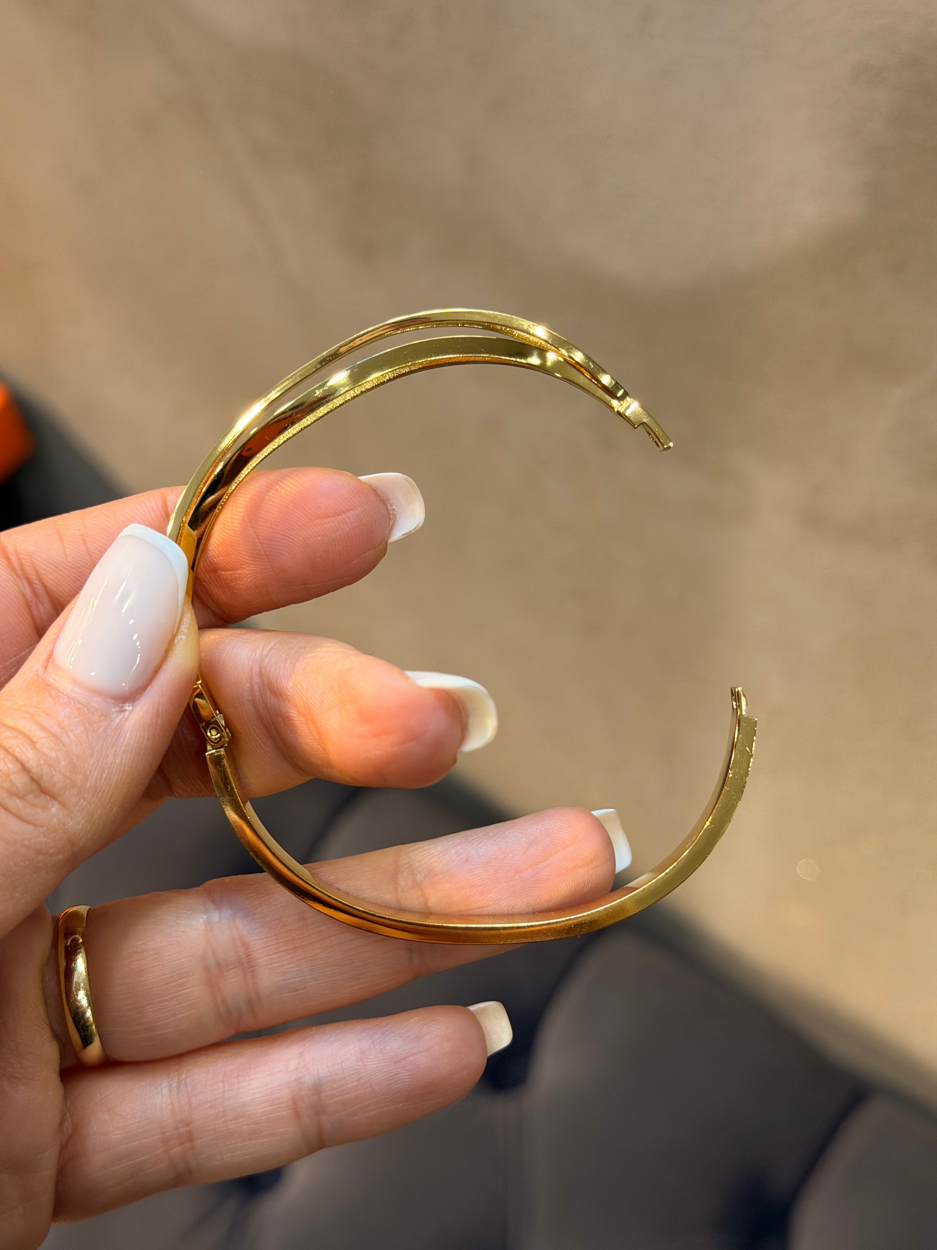 14k Kuyumcu Modeli Bileklik Kelepçe