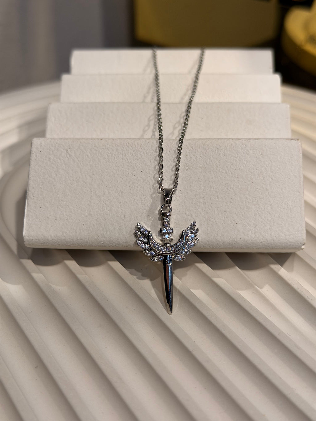 Anka Kuşu Şans Kolyesi Silver