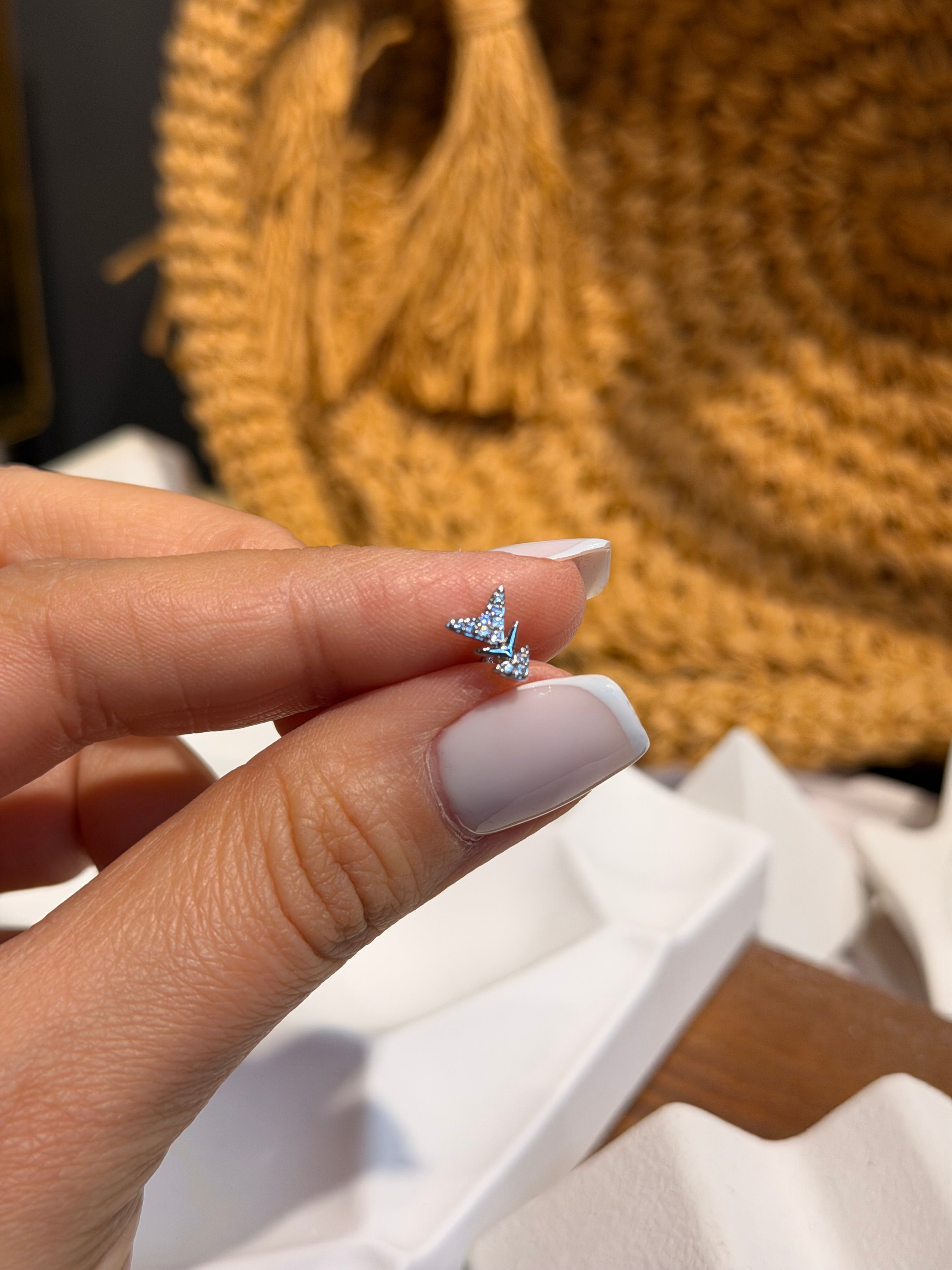 Ok Model Cerrahi Piercing Silver Ürün ana görseli