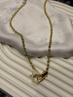 14k Tasarım Kelepçeli Model Kolye