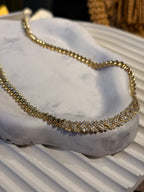 14k Altın Kaplama Modern Kolye