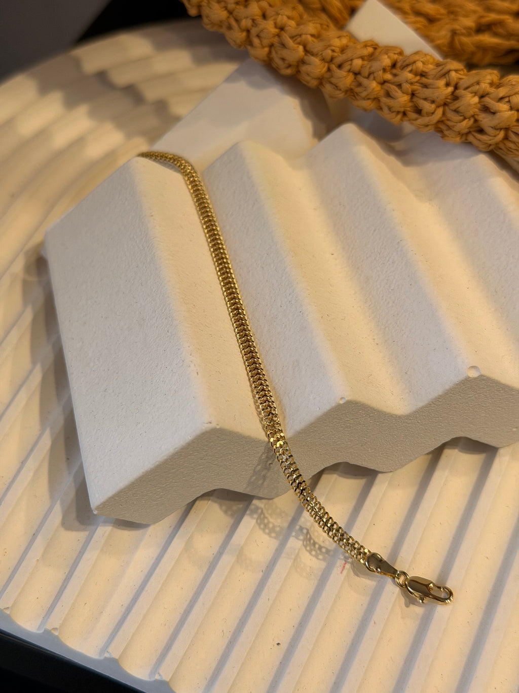 Xuping Seri 14k Altın Kaplama Zincir Bileklik