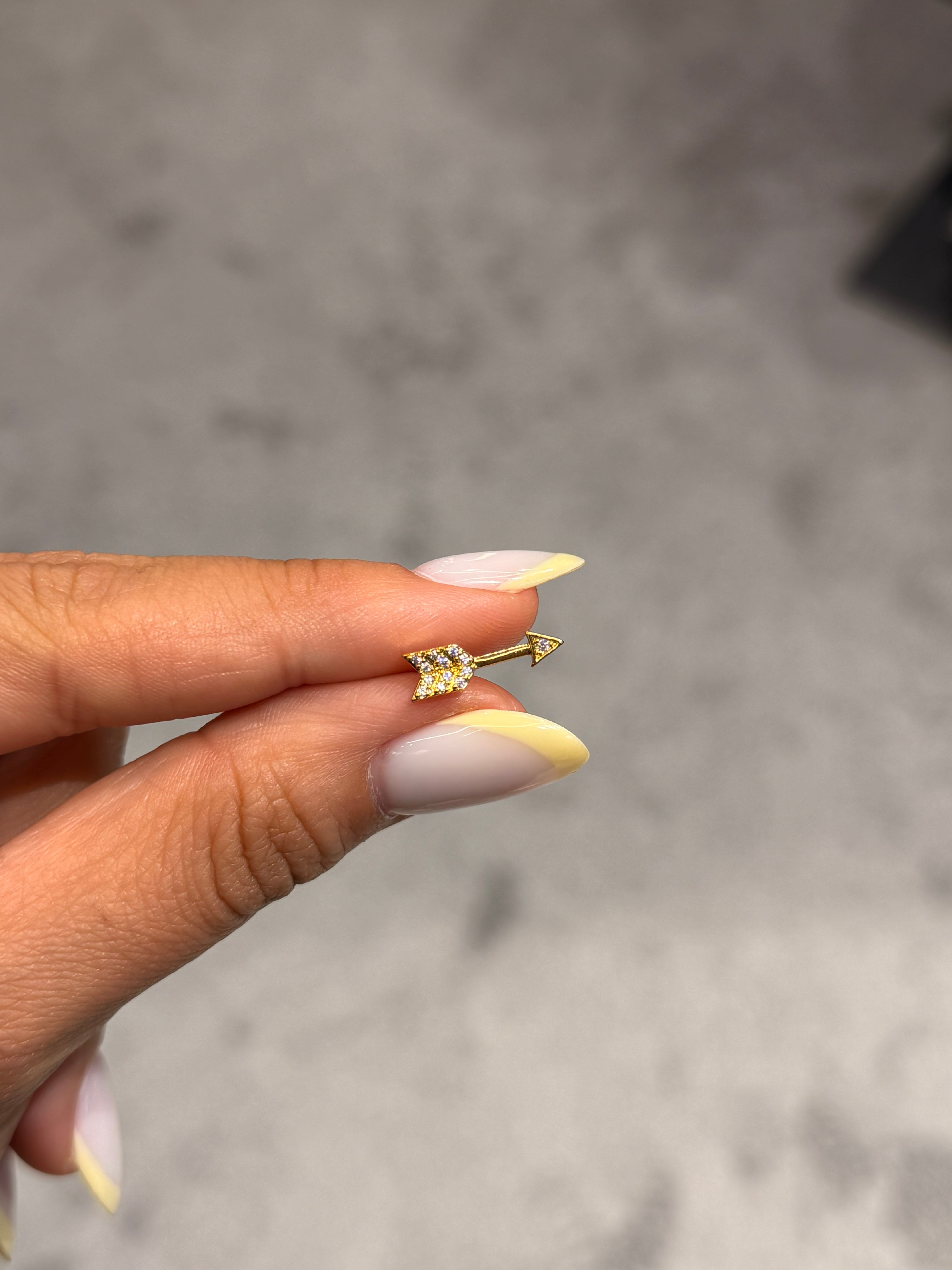 Büyük Ok Cerrahi Piercing Gold Ürün ana görseli