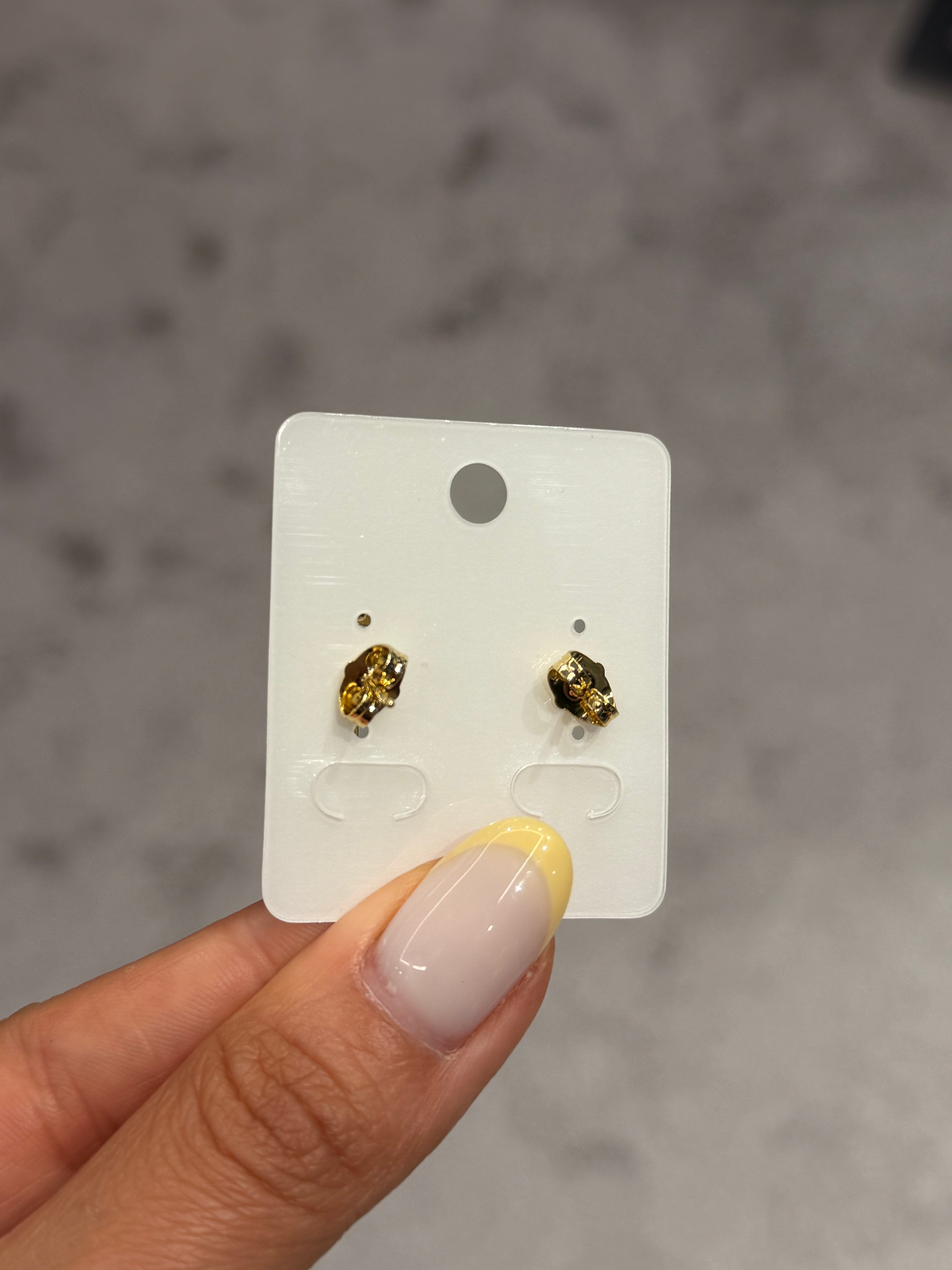İnci Güneşi Küpe Gold