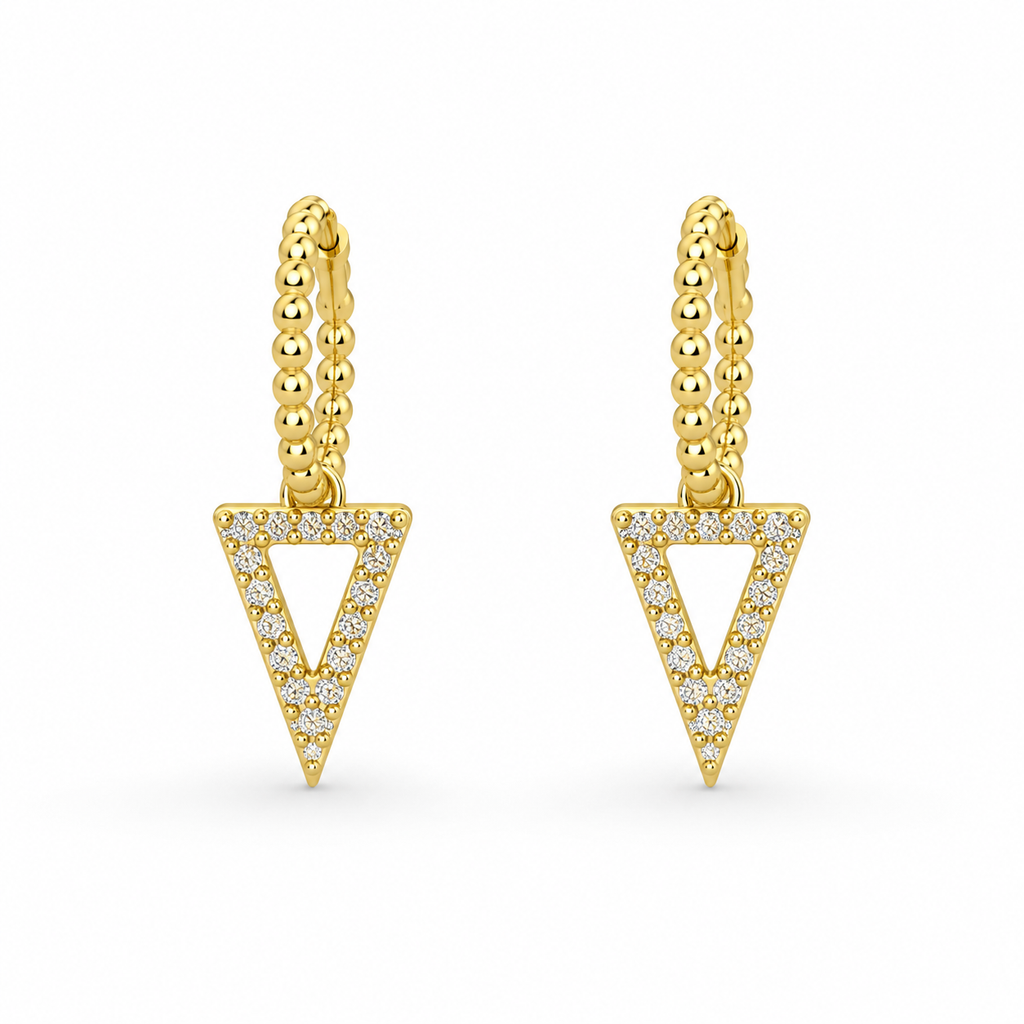 14k Tasarım Model Küpe