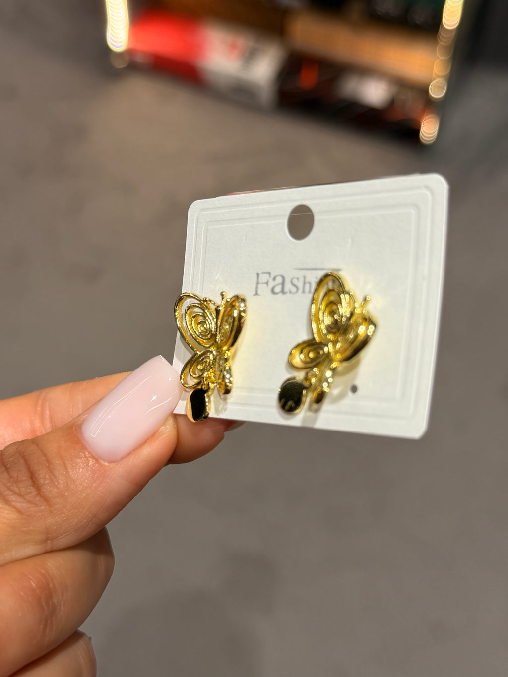 14k Kelebek Füsun Küpe